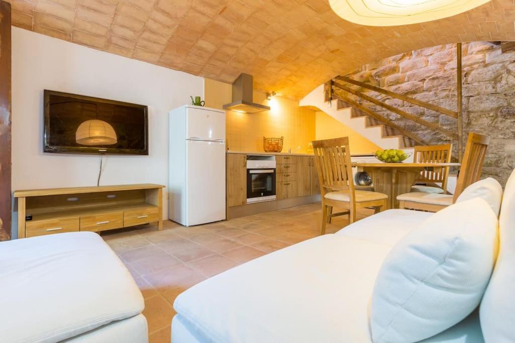 'La Petita' Cruilles Costa Brava Chic Welcoming Cottage Medieval Village Exterior foto